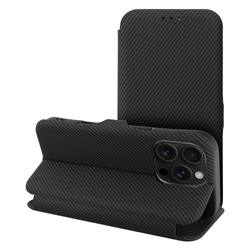 Kabura FOLIO Side Magnet do IPHONE 16 PRO MAX czarny