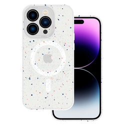 Tel Protect Magnetic Splash Frosted Case do Iphone 11 Pro Biały