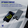 Allity kabel AUC-02 USB-C - USB-C 1,0 m 60W biały