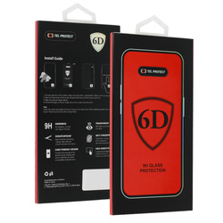Hartowane szkło Tel Protect Full Glue 6D do XIAOMI REDMI A4 5G CZARNE