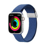 Dux Ducis Strap (Mixture II Version) Armband für Apple Watch SE, 8, 7, 6, 5, 4, 3, 2, 1 (41, 40, 38 mm) geflochtenes Armband blau