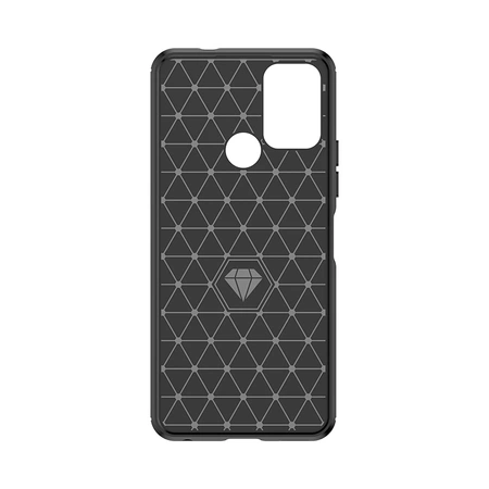 Carbon Case Silikonhülle für Nokia C22 - schwarz