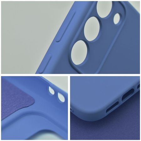 Futerał SILICONE do SAMSUNG A36 5G niebieski