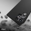 Nakładka Etteri Silicone Case do Samsung Galaxy S25 Ultra czarna
