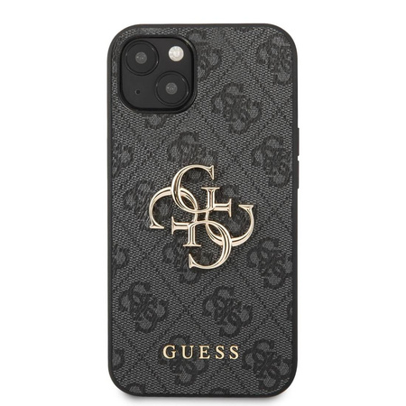 Oryginalne Etui IPHONE 13 6,1" Guess Hardcase 4G Big Metal Logo GUHCP13M4GMGGR szare