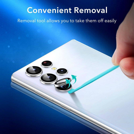 SZKŁO HARTOWANE ESR CAMERA LENS GALAXY S22 ULTRA BLACK