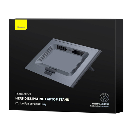 Baseus USB laptop cooling pad up to 21 &quot;gray (LUWK000013)