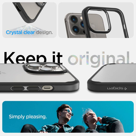 Spigen ULTRA HYBRID IPHONE 14 PRO MAX MATTSCHWARZ
