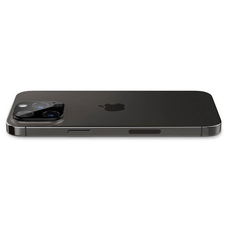 Spigen Optik. TR Camera Protector Kamera aus gehärtetem Glas (2 Stück) iPhone 14 Pro / 14 Pro Max schwarz