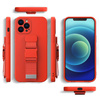 Rope Case Silikon Lanyard Cover Geldbörse Lanyard Strap für Xiaomi Poco X4 Pro 5G Pink