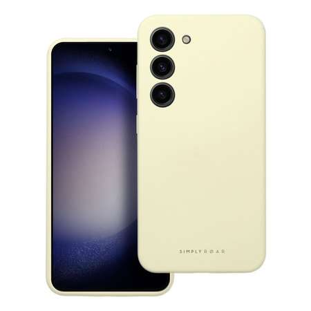 ROAR futerał CLOUD SKIN do SAMSUNG S25 Plus 5G Jasnożółty