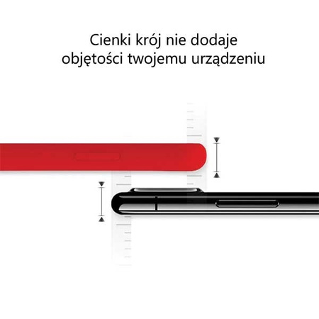 MERCURY SILICONE CASE SAMSUNG A53 5G RED / CZERWONY