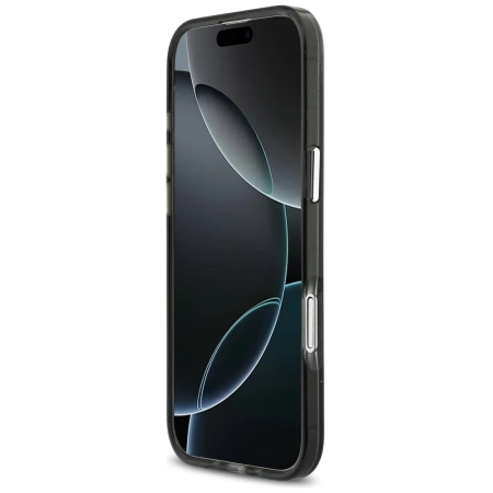 Etui Karl Lagerfeld IML Choupette Head Logo MagSafe na iPhone Air - czarne