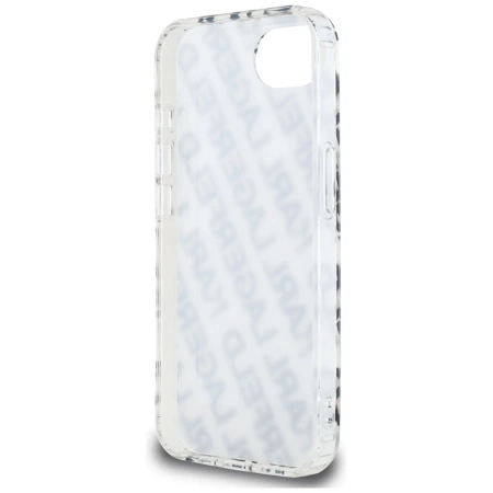 Karl Lagerfeld IML Repeat Logo iPhone 16e Hülle - Gold