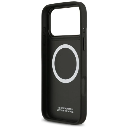 BMW M Carbon Line &amp; Logo MagSafe Case for iPhone 17 Pro Max - Red