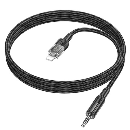 Kabel AUX Jack 3,5 mm do Lightning Hoco 1,2 m UPA27 czarny