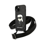 Karl Lagerfeld NFT Monogram Ikonik Patch - Etui iPhone 14 Plus (czarny)