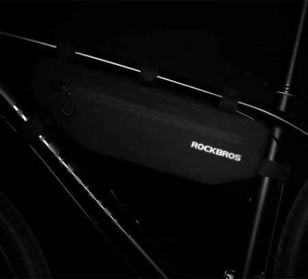 Rockbros AS-043 Fahrradtasche mit Klettverschluss 3l - schwarz