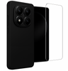 Etui do Xiaomi Redmi Note 14 Pro 4G czarne + Szkło