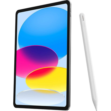 Rysik z aktywną końcówką Baseus Smooth Writing 2 Overseas Edition do iPad z wymienną końcówką - biały