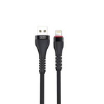 XO kabel NB213 USB - Lightning 1,0 m 2,4A czarny