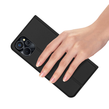 Dux Ducis Skin Pro etui do Realme 10 5G / Realme 9i 5G pokrowiec z klapką portfel na kartę podstawka czarne