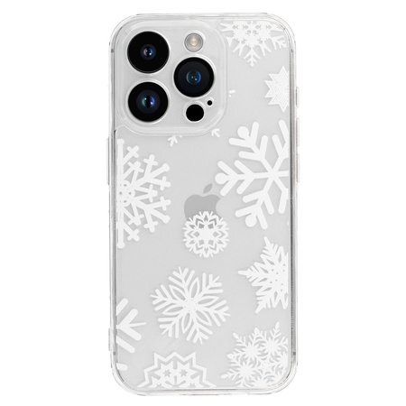 TEL PROTECT Christmas Clear Case do Iphone 15 Pro Max Wzór 4