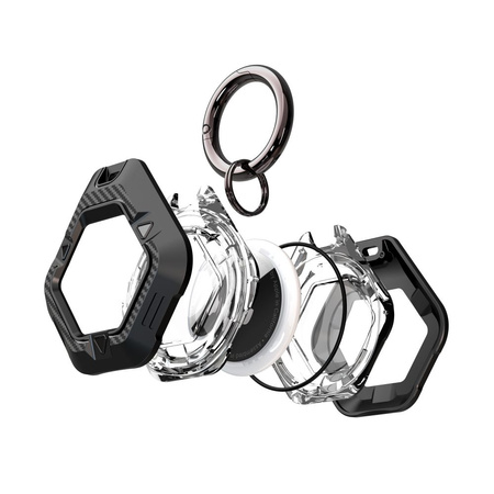 TECH-PROTECT DEFENSE APPLE AIRTAG 1 / 2 BLACK