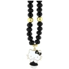 Zawieszka na telefon Hello Kitty Pearls and Beads Kitty Charm - czarna