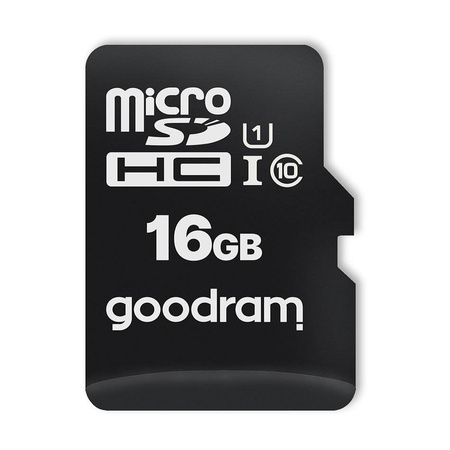 Goodram All in one 16 GB karta pamięci micro SD HC UHS-I class 10, adapter SD, czytnik kart micro SD OTG (USB, micro USB) (M1A4-0160R12)