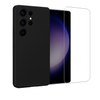 Etui do Samsung S24 Ultra czarne + Szkło
