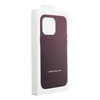 Leather Mag Cover kompatybilne z MagSafe do IPHONE 15 PRO ciemny fioletowy