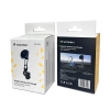 Wozinsky WCT5-6S2Y Autohalterung mit Qi/MagSafe 15W induktivem Ladegerät für Lüftungsschlitze - Schwarz