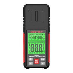 Cyfrowy miernik wilgotności Habotest HT633, wilgotnościomierz do drewna