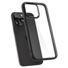 Spigen Crystal Hybrid, mattschwarz – iPhone 15 Pro