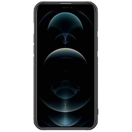 Nillkin Cyclops Case wytrzymałe etui z osłoną na aparat i składaną podstawką iPhone 13 Pro Max czarny