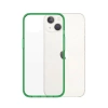 Etui PanzerGlass ClearCase antybakteryjne z certyfikatem Military Grade na iPhone 13 / 14 / 15 - przezroczysto-zielone