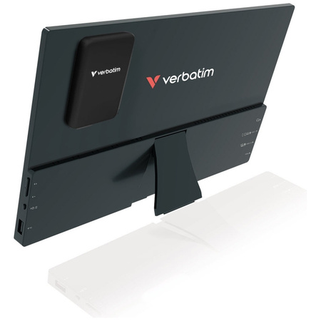 Monitor przenośny dotykowy Verbatim      LIGHT 14" FHD z powerbankiem 5000mAh czarny 32088
