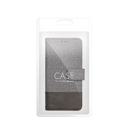 Kabura GOMMA Book do SAMSUNG S24 FE szary