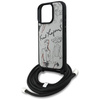 KARL LAGERFELD futerał do IPHONE 16 PRO KLHCP16LPGGRMPCG kompatybilny z MagSafe (CRSSBY Grained PU W/ Pattern & Logo) szary