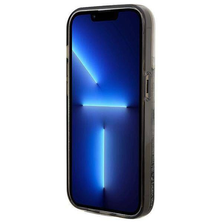 Karl Lagerfeld nakładka do iPhone 14 Pro 6,1" KLHCP14LLKCNSK HC LIQ. GLITTER C transparentna