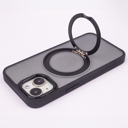 Nakładka Mag Ring Rotating do iPhone 13 6,1&quot; czarny