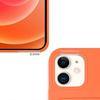 Card Case silikonowe etui portfel z kieszonką na kartę dokumenty do iPhone 13 Pro pomarańczowy