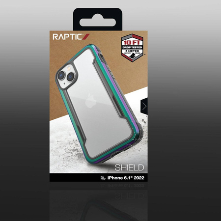 Raptic X-Doria Shield Case iPhone 14 opale Hülle