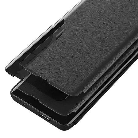 Eco Leather View Case elegancki futerał etui z klapką i funkcją podstawki Xiaomi Poco X4 NFC 5G niebieski