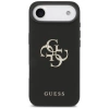 Guess Grained Big 4G & Classic Logo Hülle für iPhone Air - Schwarz