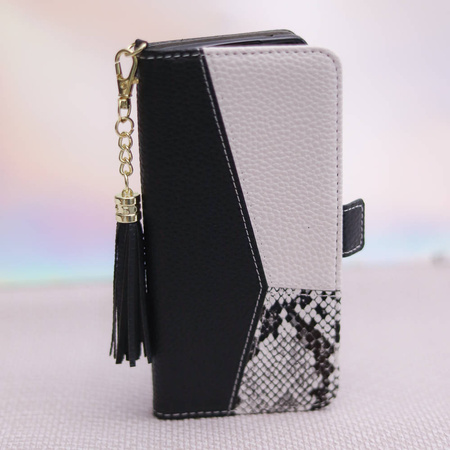 Etui Charms do iPhone 14 Pro Max 6,7" czarne