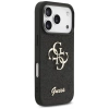Guess Fixed Glitter Big 4G Hülle für iPhone 17 Pro - Schwarz