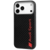 Audi R8 Carbon Fiber MagSafe Case for iPhone 17 Pro Max - Black