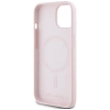 Karl Lagerfeld Silicone Karl&amp;Choupette MagSafe iPhone 15 Case - Pink
